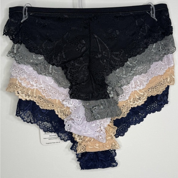 Rene Rofe lingerie 5 tangas - Picture 3 of 5